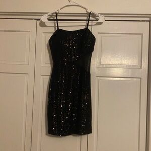 extra small black mini dress